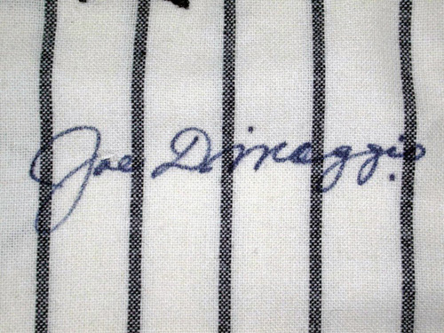 Joe DiMaggio's Disappearing Signature - Microtrace
